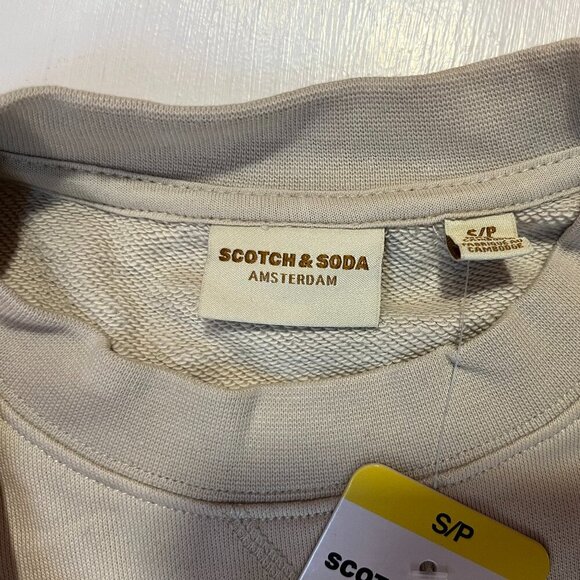 Scotch & Soda Women's French Terry “City” LONDON Crewneck Sweater - Size Small - Picture 4 of 5